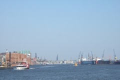 Hamburg (2009): Blick Richtung Landungsbrücken